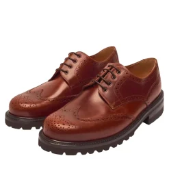 Henry Stevens Schnürer Harry FBD5 mittel-braun Schnürschuhe