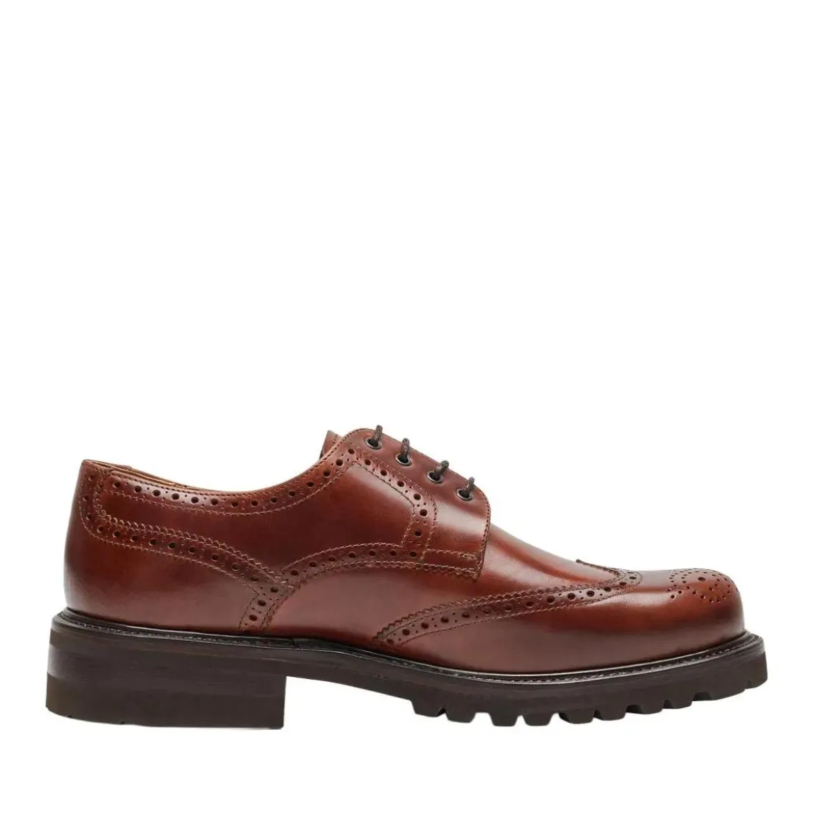 Henry Stevens Schnürer Harry FBD5 mittel-braun Schnürschuhe