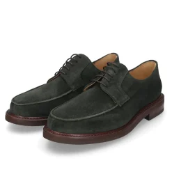 Henry Stevens Schnürer Haywood N dunkel-grün Schnürschuhe