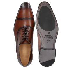 Henry Stevens Schnürer Liam CO mittel-braun Schnürschuhe