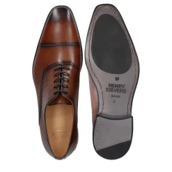 Henry Stevens Schnürer Liam CO mittel-braun Schnürschuhe