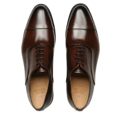 Henry Stevens Schnürer Marshall CO1 dunkel-braun Schnürschuhe