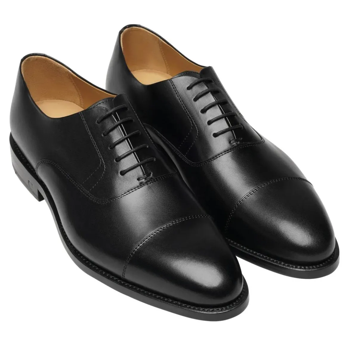 Henry Stevens Schnürer Marshall CO schwarz Schnürschuhe