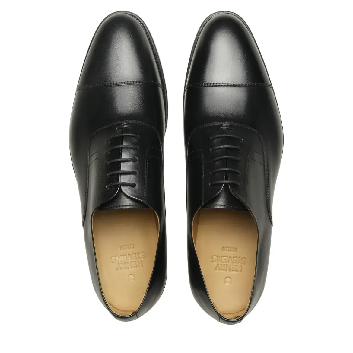 Henry Stevens Schnürer Marshall CO schwarz Schnürschuhe