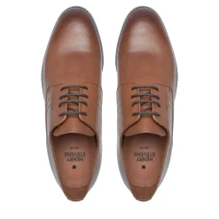 Henry Stevens Schnürer Wallace PD cognac Schnürschuhe
