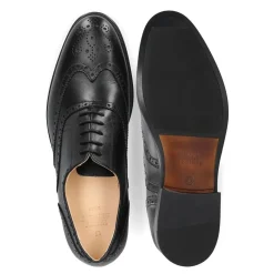 Henry Stevens Schnürer Wes FBO schwarz Schnürschuhe
