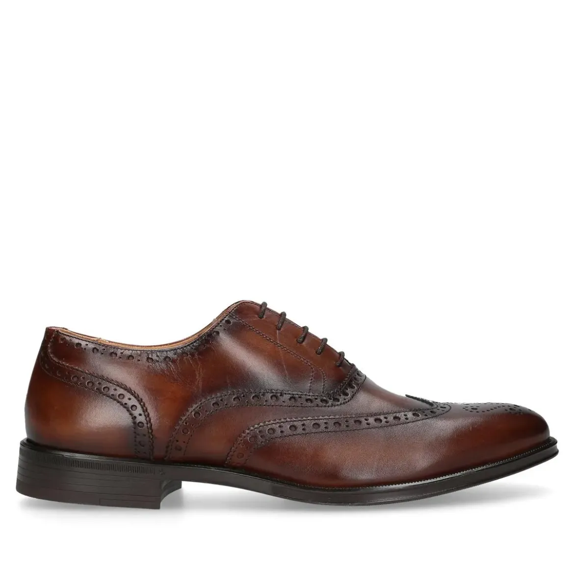 Henry Stevens Schnürer Wes FBO mittel-braun Schnürschuhe