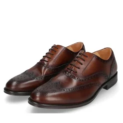 Henry Stevens Schnürer Wes FBO mittel-braun Schnürschuhe