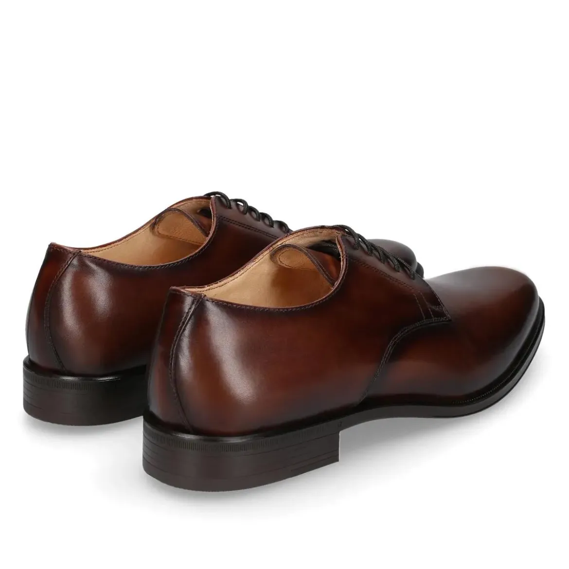 Henry Stevens Schnürer Wes PD mittel-braun Schnürschuhe