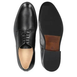 Henry Stevens Schnürer Wes PD schwarz Schnürschuhe