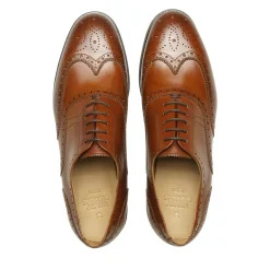 Henry Stevens Schnürer Winston FBO cognac Schnürschuhe