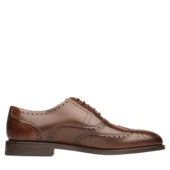 Henry Stevens Schnürer Winston FBO mittel-braun Schnürschuhe