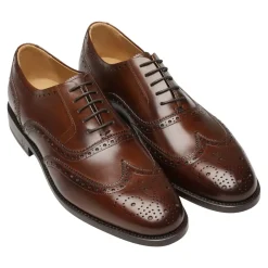 Henry Stevens Schnürer Winston FBO mittel-braun Schnürschuhe
