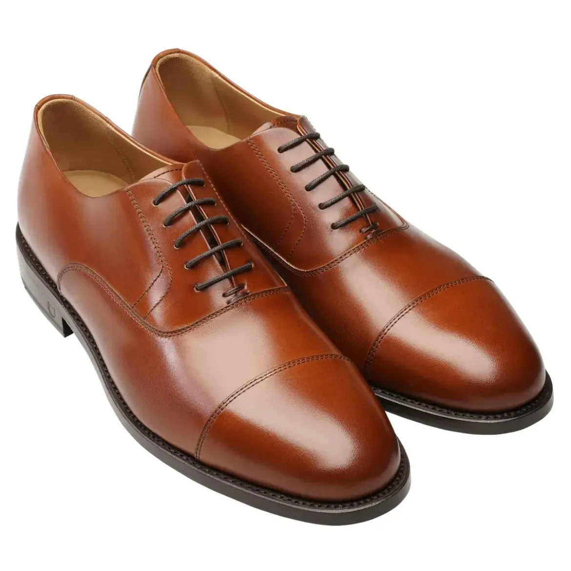 Henry Stevens Schnürer Winston CO cognac Schnürschuhe