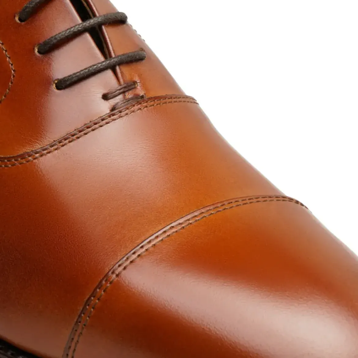 Henry Stevens Schnürer Winston CO cognac Schnürschuhe