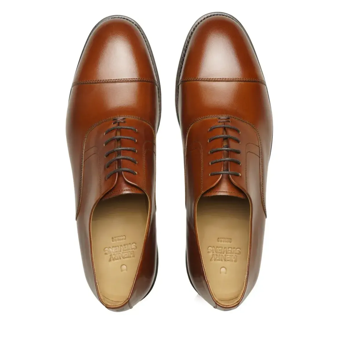 Henry Stevens Schnürer Winston CO cognac Schnürschuhe