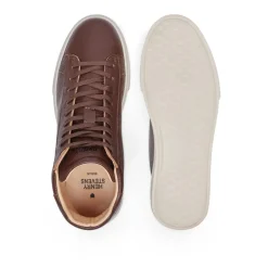 Henry Stevens Sneaker Travis MTS dunkel-braun Low-Top-Sneaker