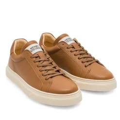 Henry Stevens Sneaker Travis S1 mittel-braun Low-Top-Sneaker