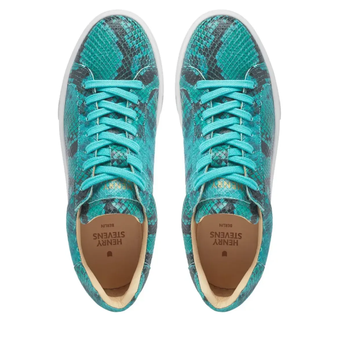 Henry Stevens Sneaker Travis S1 türkis Low-Top-Sneaker