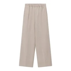 Herno Hose aus Modal & Wolle beige Stoffhose