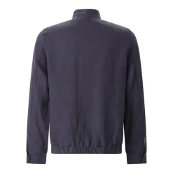 Herno Jacke ausLeinen blau Übergangsjacke