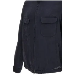 Herno Jacke ausLeinen blau Übergangsjacke