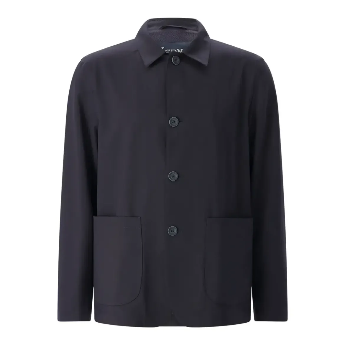 Herno Jacke aus Wollmix dunkelblau Übergangsjacke
