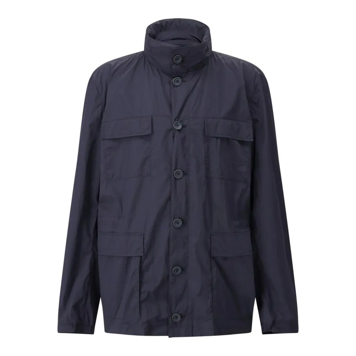 Herno Leichte Übergangsjacke blau Übergangsjacke