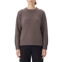 Herno Pullover aus reiner Wolle braun Pullover