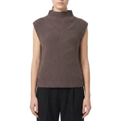 Herno Pullunder aus reiner Wolle braun Pullover