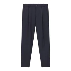 Herno Regular-Fit Hose aus Wollmix blau Stoffhose