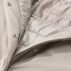 Herno Wattierte Jacke beige Übergangsjacke
