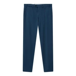 Hiltl Chinohose aus Baumwolle blau Chino
