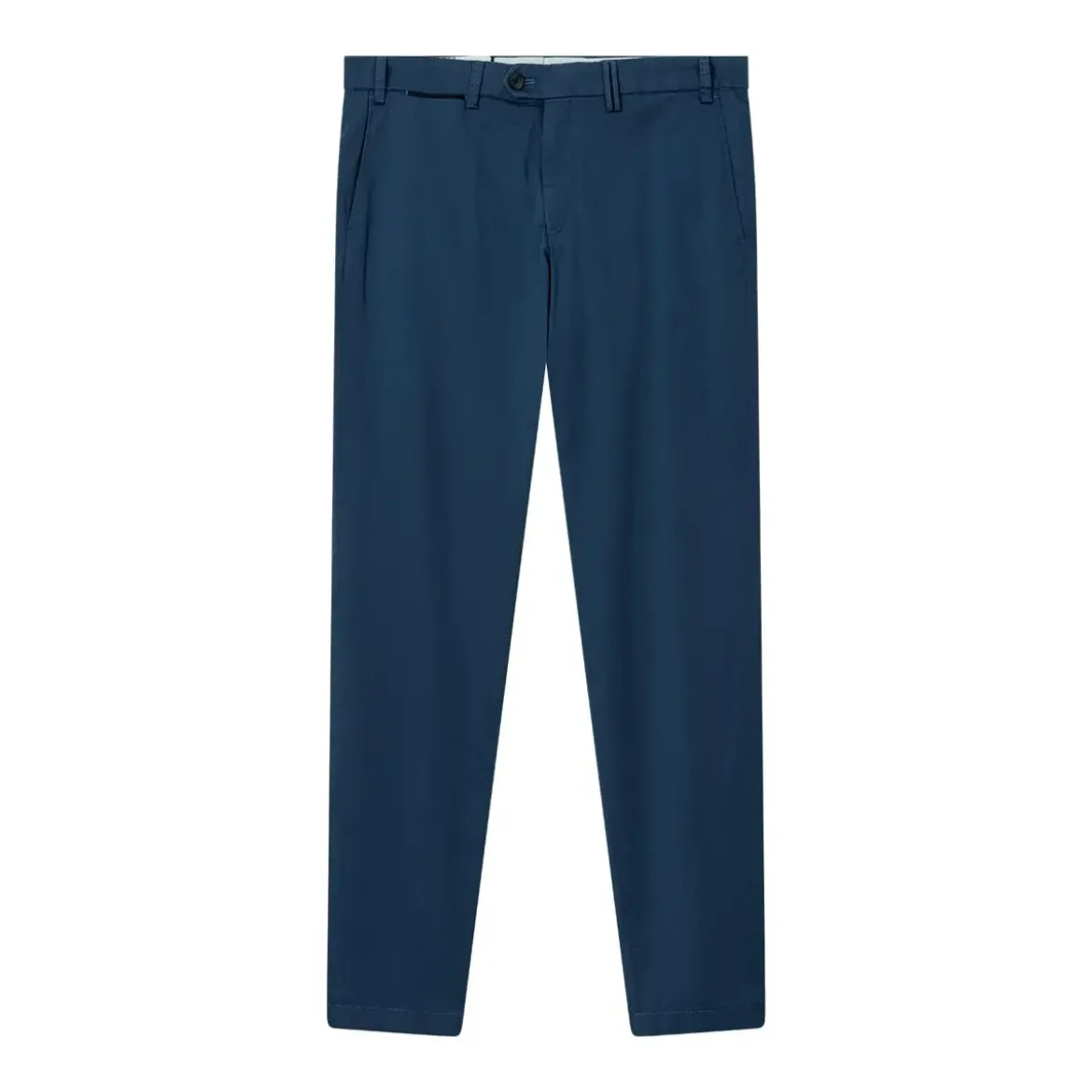 Hiltl Chinohose aus Baumwolle blau Chino