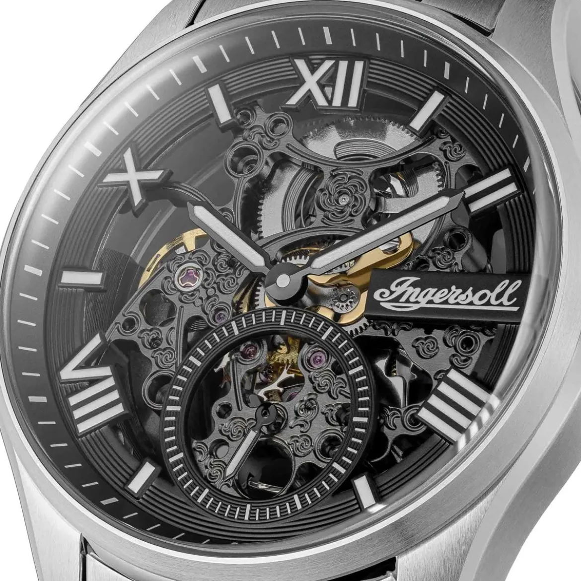 Ingersoll Automatikuhr The Maverick silber Automatikuhr