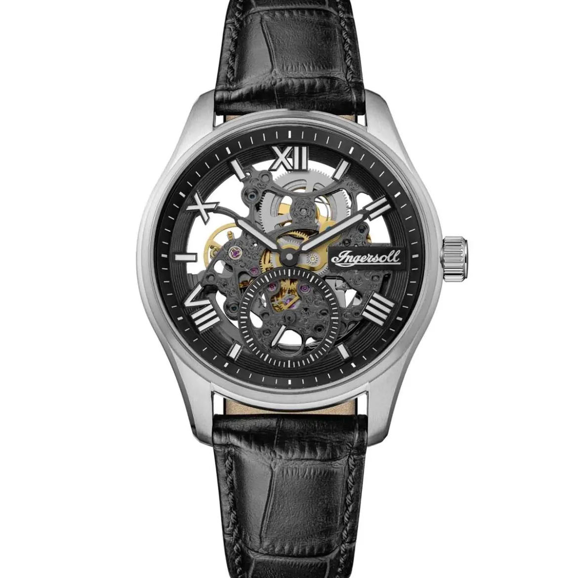Ingersoll Automatikuhr The Maverick schwarz Automatikuhr