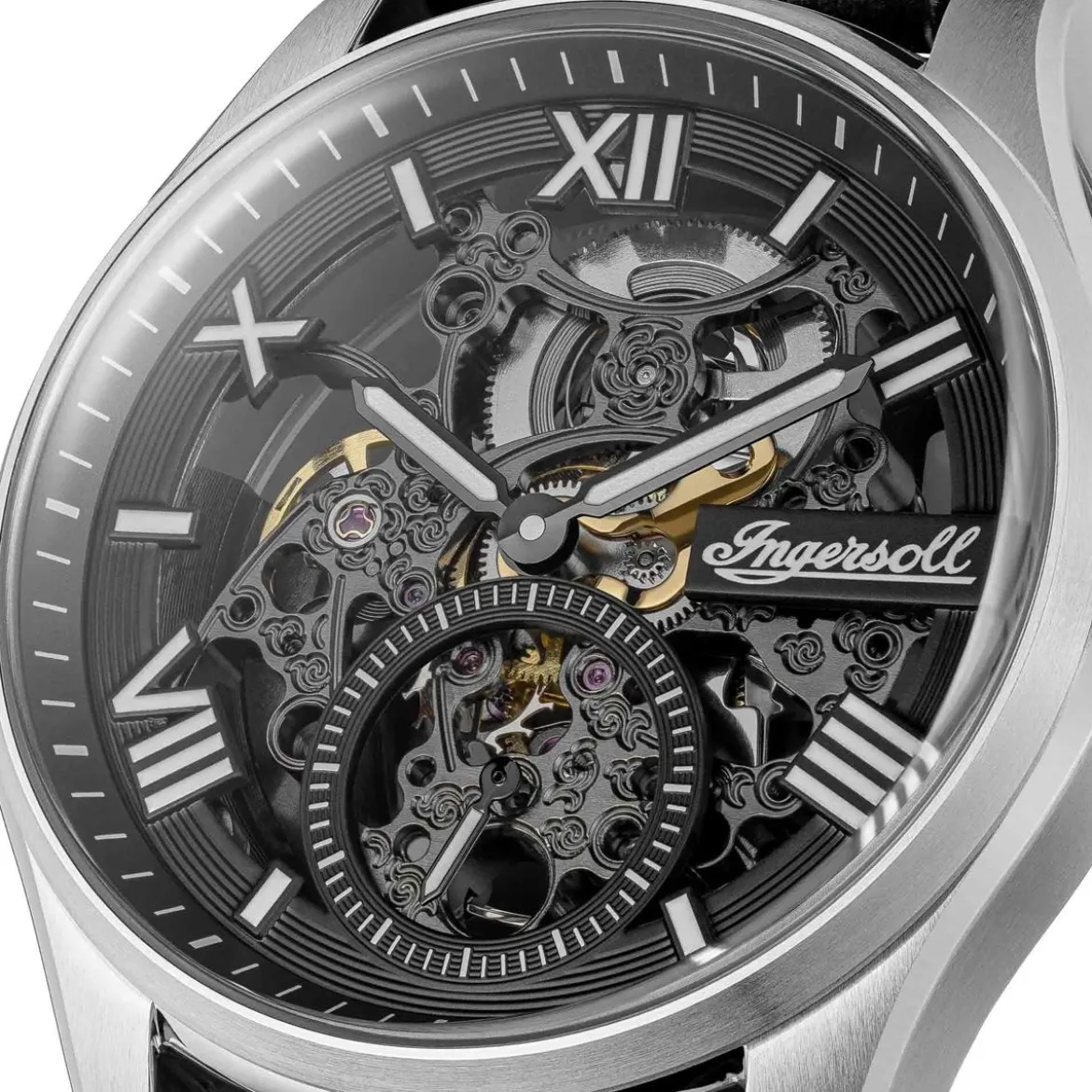 Ingersoll Automatikuhr The Maverick schwarz Automatikuhr