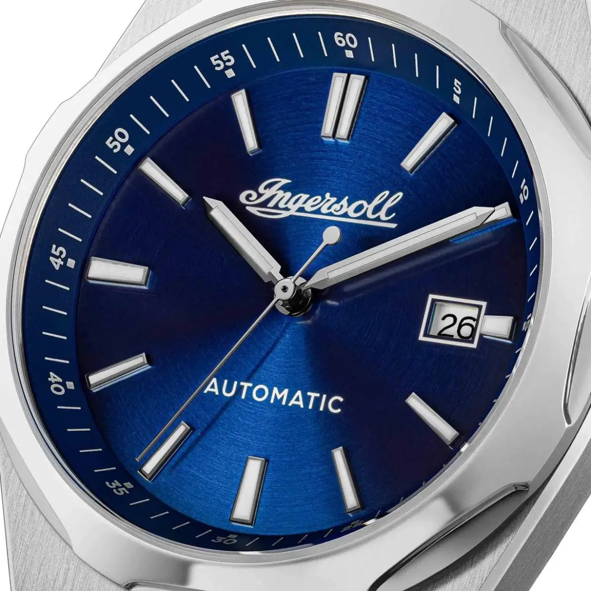 Ingersoll Automatikuhr The Rider blau Automatikuhr