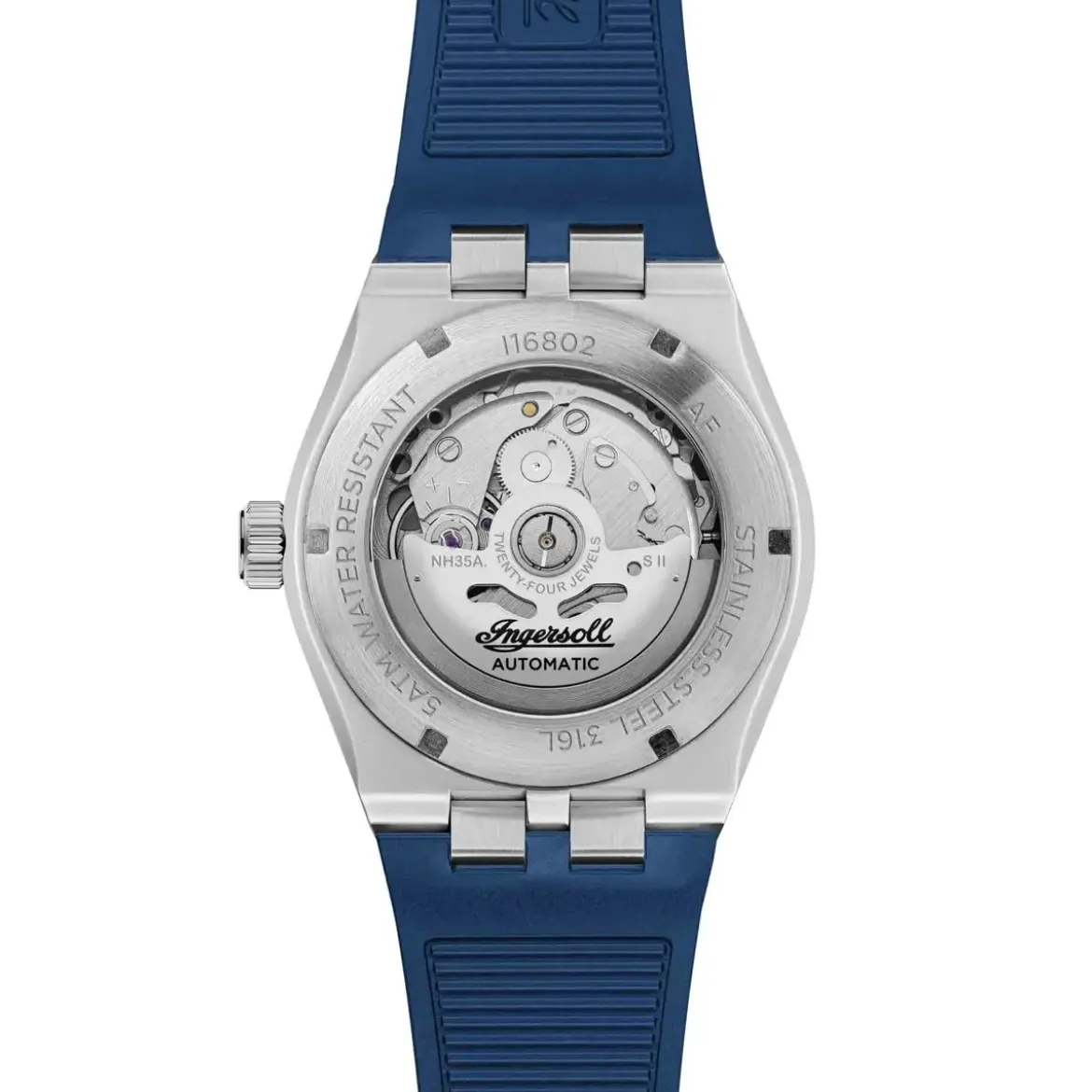 Ingersoll Automatikuhr The Rider blau Automatikuhr