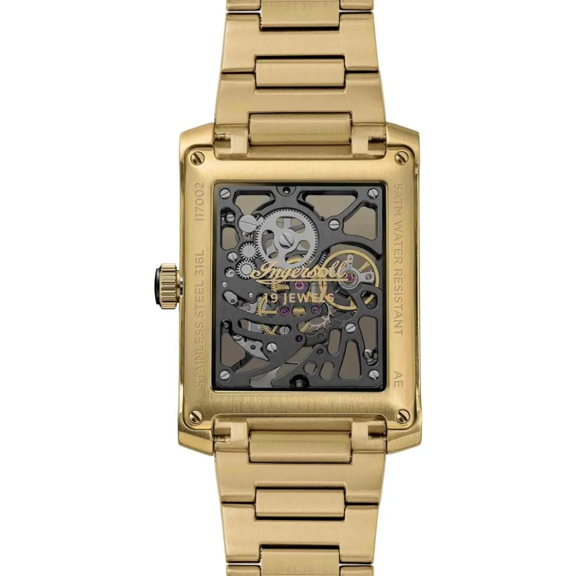 Ingersoll Handaufzugsuhr The Spur gold Mechanische Uhr