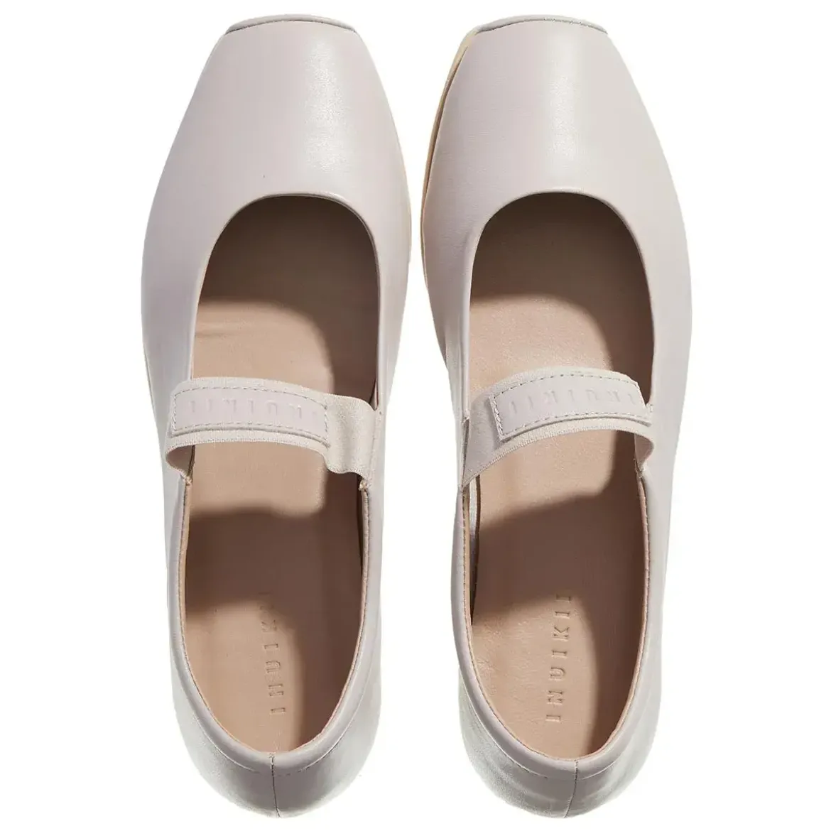 INUIKII Ballerina Nappa Beige Ballerinas