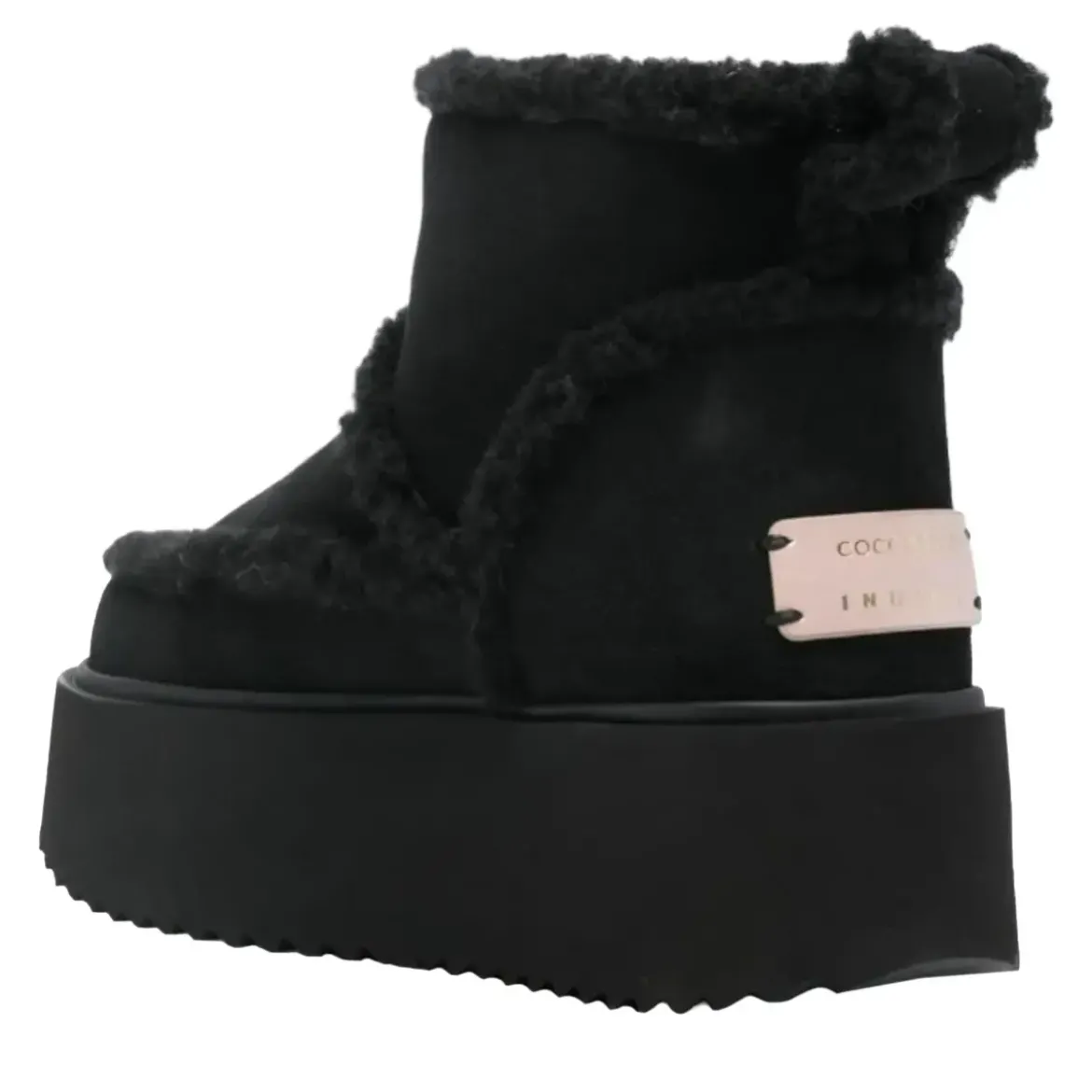 INUIKII Classic Low Shearling Brown Winterboots