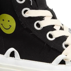 INUIKII DISTRESSED MATILDA Black High-Top-Sneaker