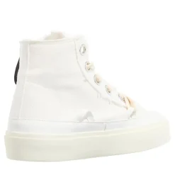 INUIKII DISTRESSED MATILDA White High-Top-Sneaker