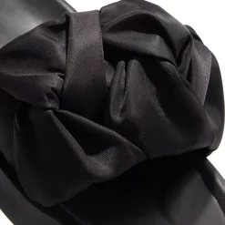 INUIKII Fjord Flower Platform Black Slides