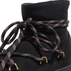 INUIKII Jacquard Lace Black Winterboots