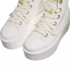 INUIKII Levy Platform High Lime High-Top-Sneaker