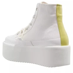INUIKII Levy Platform High Lime High-Top-Sneaker