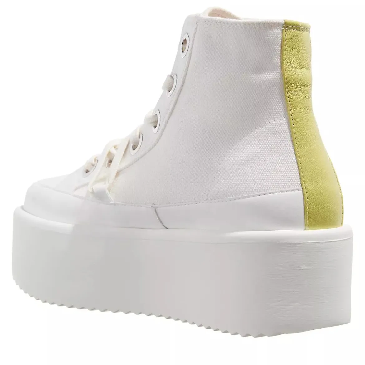 INUIKII Levy Platform High Lime High-Top-Sneaker