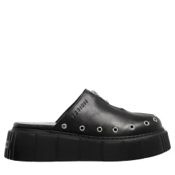 INUIKII MATILDA MULE Black Mules